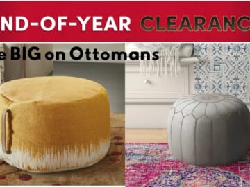 WayFair | Incredible Deals On Ottomans!