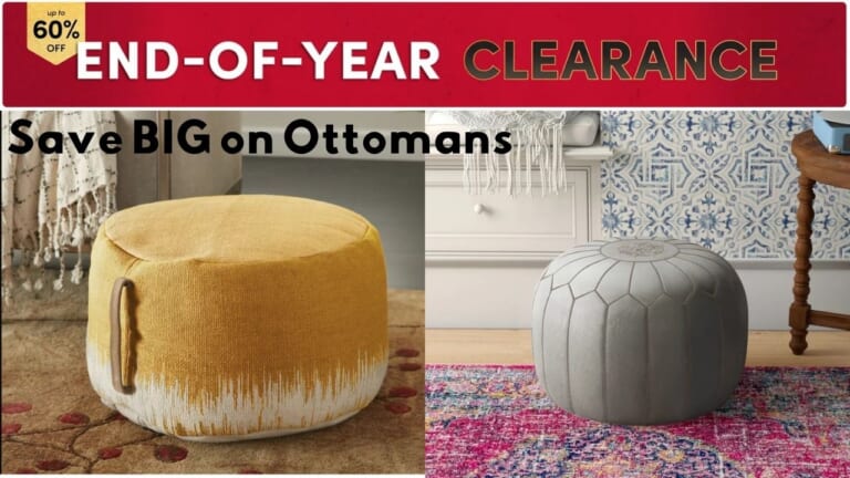 WayFair | Incredible Deals On Ottomans!