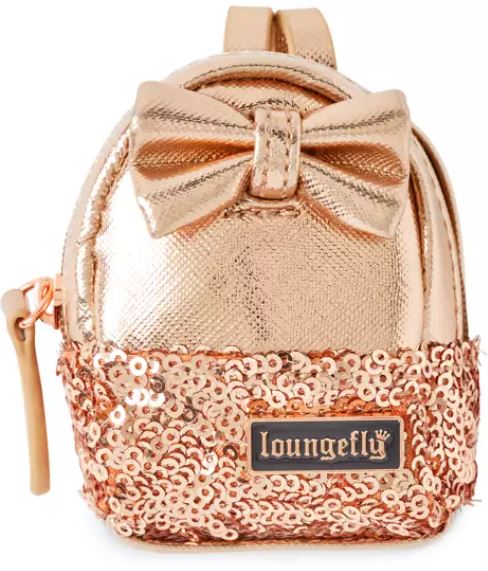 rosegold disney backpack