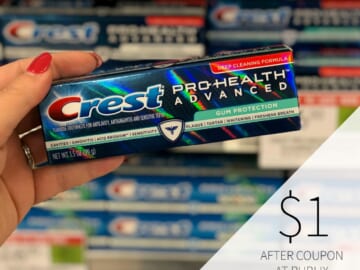 Crest Toothpaste As Low As $1 At Publix