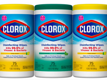 Clorox Disinfecting Wipes Value Pack (Pack of 3) only $6.99 shipped!