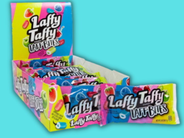 24-Count Laffy Taffy Laff Bites Candy 2 Ounce Bags Assorted as low as $6.81 Shipped Free (Reg. $16.84) | 28¢ each!