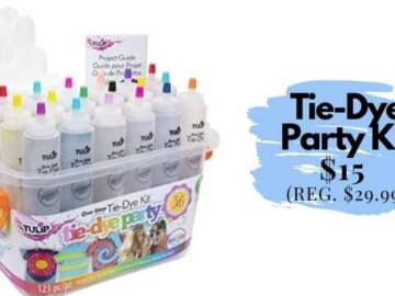 tie-dye party kit