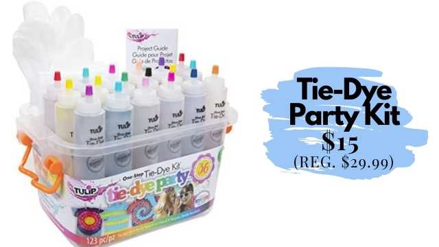 tie-dye party kit