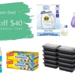 Amazon | $10 Off Of $40 Household Items