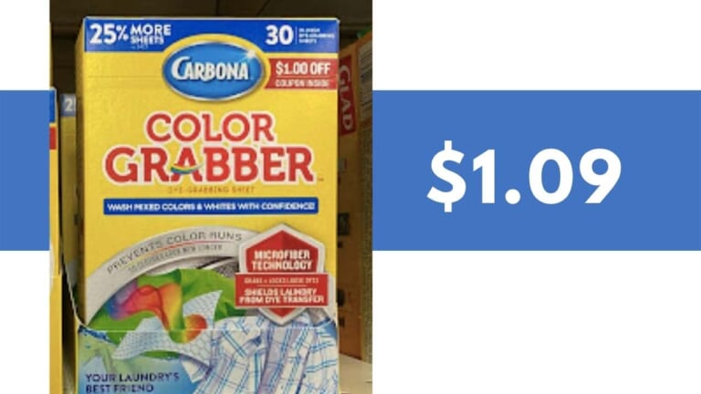 $1.09 Carbona Color Grabber at Publix