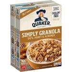 2 Pack Quaker Simply Granola Honey & Almonds, 24 oz. Boxes as low as $6.59 Shipped Free (Reg. $11) | $3.30/Box