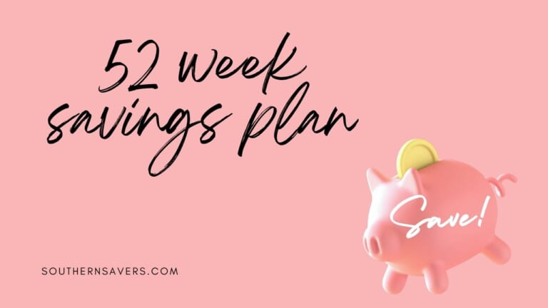 The Easiest 1 Year Saving Plan | Save $1378 This Year