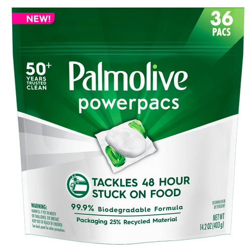 Palmolive PowerPacs Dishwasher Pods (36 count) only $3.58!