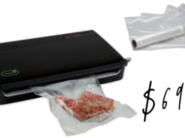 FoodSaver FM2100 Vacuum Sealing System for $69.99