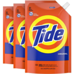 3 Pack Tide Liquid Laundry Detergent Pouch as low as $10.79 Shipped Free (Reg. $22) | $3.60 each 31-Load Pouch or Just 11¢ Per Load!