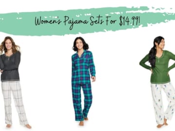 Kohl’s | Women’s Pajama Sets For $14.99