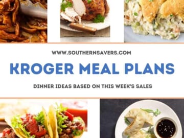 kroger meal plans 1/5