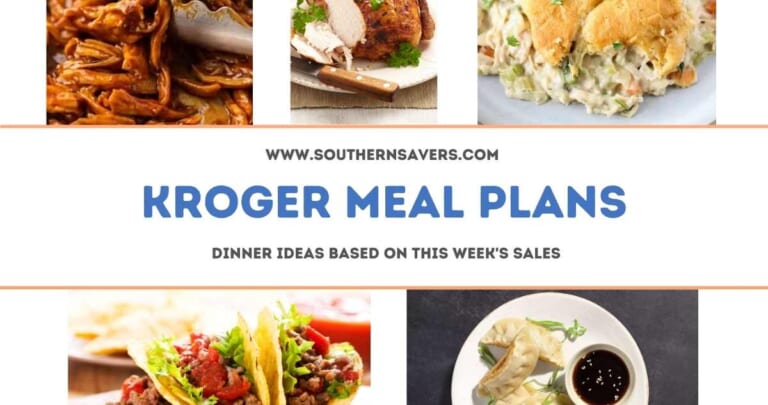 kroger meal plans 1/5