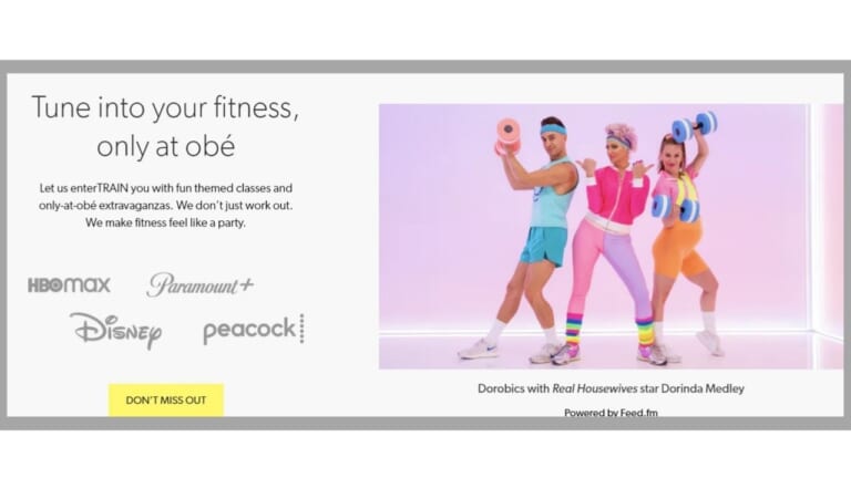 Obé Fitness | Get Two Months For $2