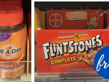 New Vitamin Coupons | Flintstones & One a Day as Low as FREE