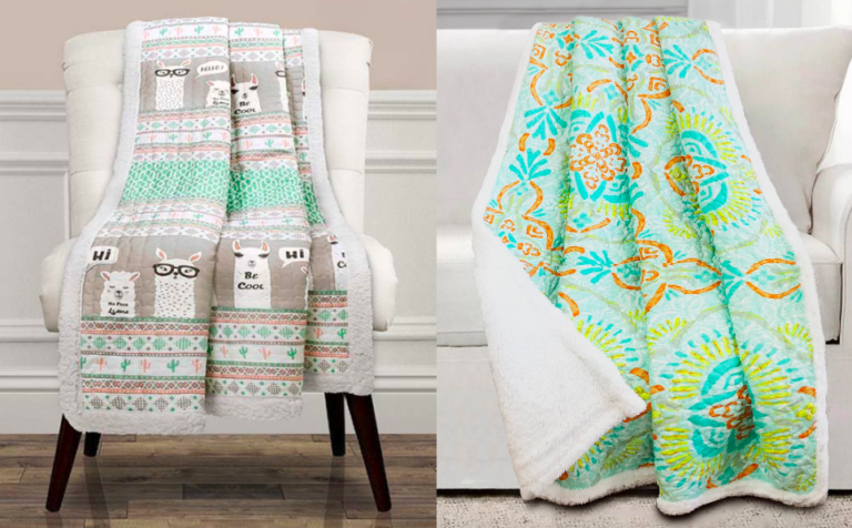 Gorgeous Throws only $19.99 & under + Exclusive Extra 10% off!