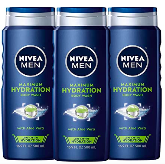 NIVEA Men Maximum Hydration 3 in 1 Body Wash