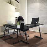 Increase Your Productivity with SmileMart L-Shaped Corner Home Office Computer Desk for just $79.99 Shipped Free (Reg. $85)