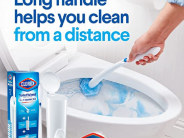 Clorox ToiletWand System w/ 6 Refills as low as $6.12 Shipped Free (Reg. $13.99) – FAB Ratings! 39,900+ 4.7/5 Stars!