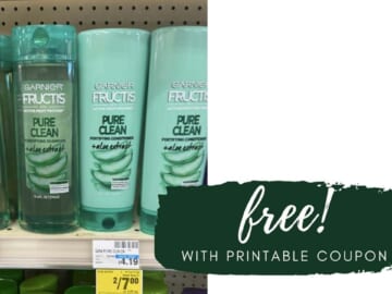 Print a Garnier Coupon Today to Get FREE Haircare Next Week!