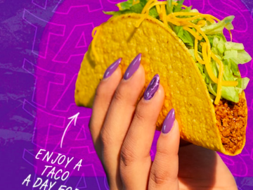 Taco Bell Taco Lover’s Pass: A Taco A Day for 30 Days only $10!