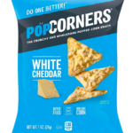 Popcorners Snack Pack Gluten Free Chips, White Cheddar, 1oz (20 Pack)