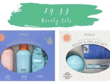 Walmart | Bubble Skincare Sets For $4.99