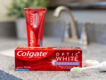 Colgate Optic White Advance Toothpaste As Low As $2.32 At Publix (Regular Price $5.69)