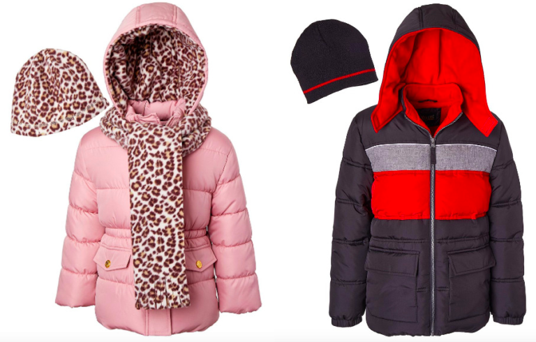 Kid’s Puffer Coats only $15.99 + shipping!