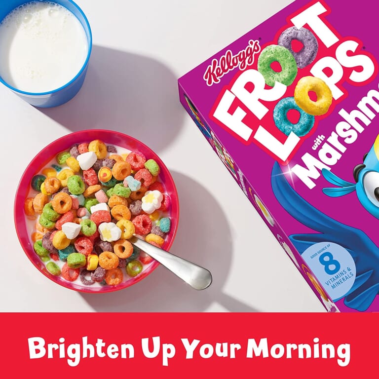 4 Boxes Kellogg’s Froot Loops Kids Breakfast Cereal Variety Pack as low as $9.58 Shipped Free (Reg. $12) – $2.40/ box, Includes Froot Loops and Froot Loops with Marshmallows