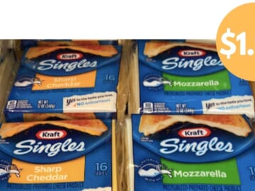 $1.99 Kraft American Cheese Singles | Kroger Mega Event