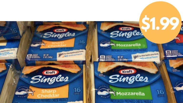 $1.99 Kraft American Cheese Singles | Kroger Mega Event