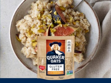 4 Pouches Quaker Gluten Free Old Fashioned Rolled Oats as low as $12.99 Shipped Free (Reg. $20) – $3.25/ 24oz Resealable Bag