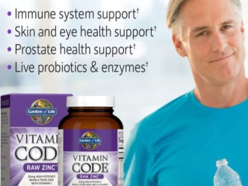 Today Only! Immunity Boosters and Other Supplements from Garden of Life, Nature’s Bounty, Airborne and More as low as $3.87 Shipped Free (Reg. $5.84+) – FAB Ratings!