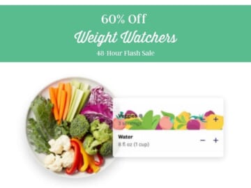 Weight Watchers 60% Off Flash Sale