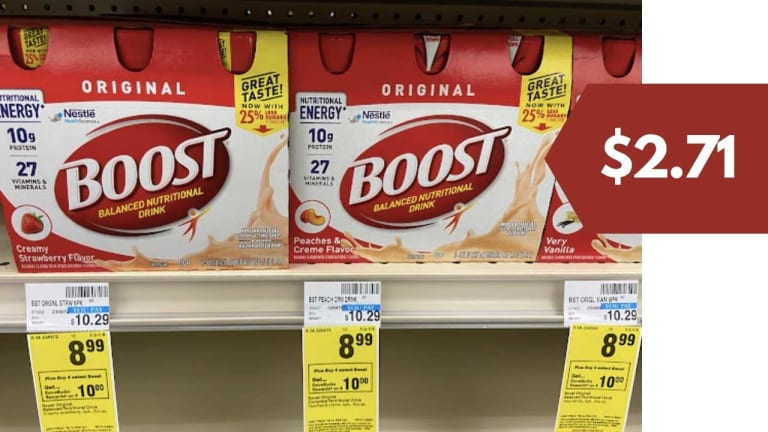 Boost Printable | Nutritional Drink 6-Packs for $2.71