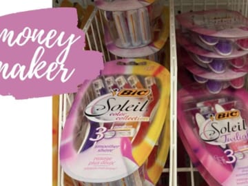 Money Maker BIC Soleil Razors at Walgreens