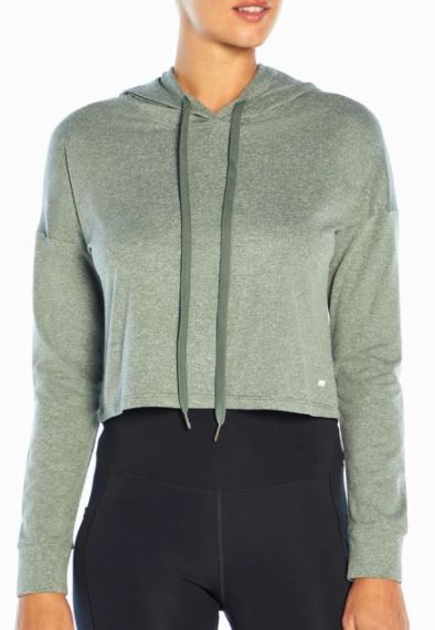 cropped hoodie