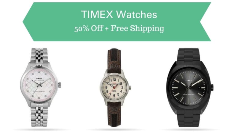 TIMEX | Extra 50% Off + Free Shipping