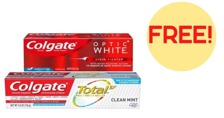 FREE Colgate Toothbrushes, Toothpaste, & Mouthwash at CVS & Walgreens