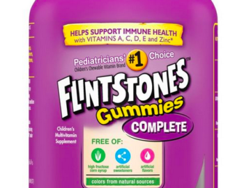 Flintstones Kid’s Complete Multivitamin Gummies (80 count) only $2.74 at Target!