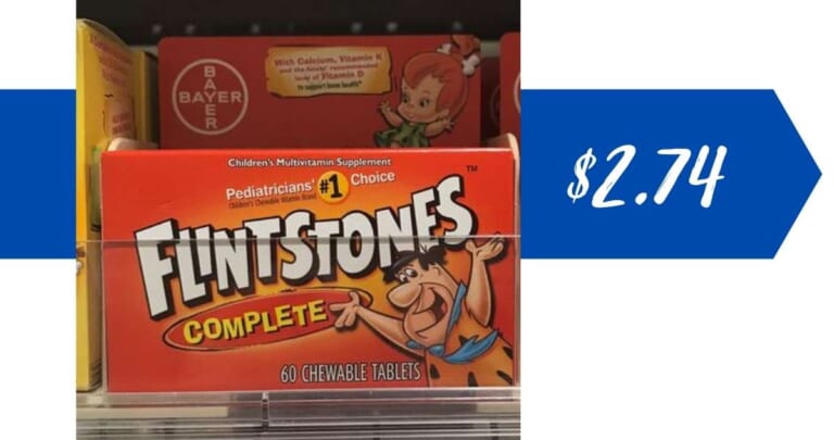 Flintstones Stacking Deals | Makes Vitamins $2.74 at Target