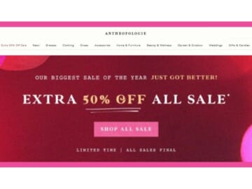 Anthropologie | Extra 50% Off Sale Items