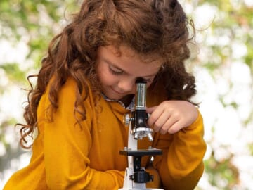 Today Only! AmScope 52-Piece Kids Beginner Microscope STEM Kit $31.50 Shipped Free (Reg. $55) – 22K+ FAB Ratings!