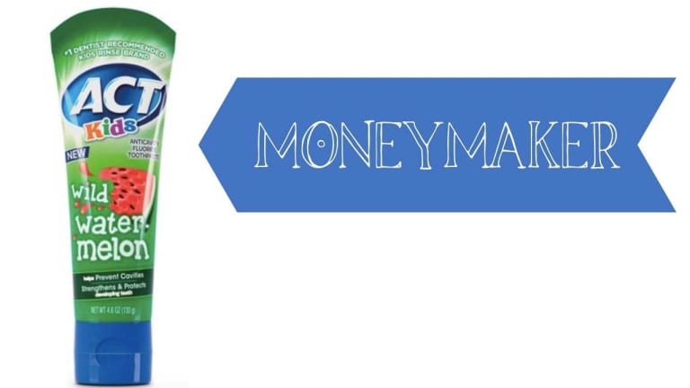 New Printable |  ACT Kids’ Toothpaste Money Maker at CVS