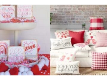 Valentine’s Day Decor Starting at $7.97 Shipped