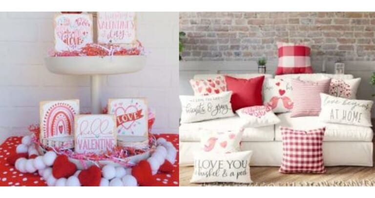 Valentine’s Day Decor Starting at $7.97 Shipped