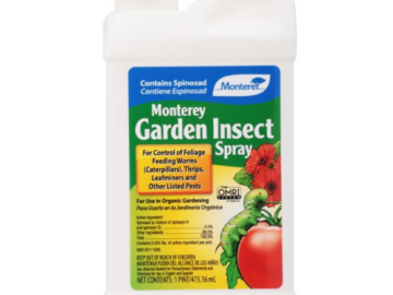 Monterey Garden Insect Spray Concentrate 16 oz. $6.71 (Reg. $33.54)