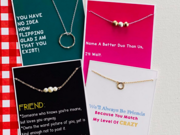 Valentine Friend Necklaces